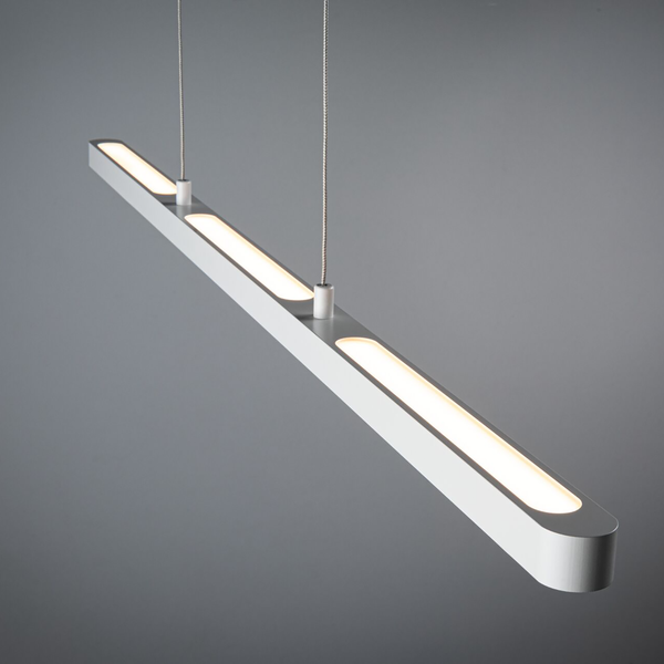 LED-Pendelleuchte Lento II - Aluminium - 1-flammig