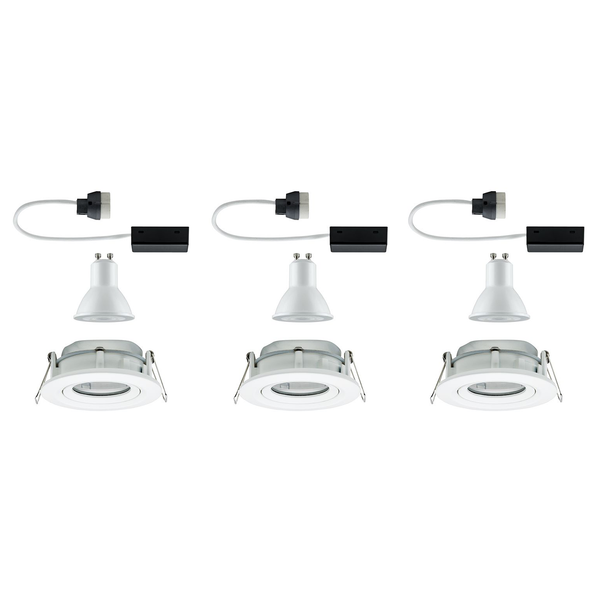 LED-Einbauleuchte Nova Plus - Aluminium - 1-flammig
