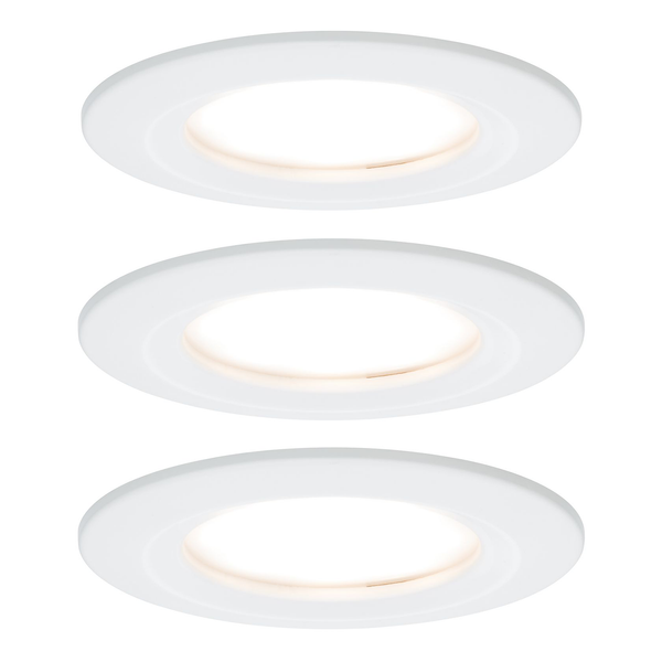 LED-Einbauleuchte Nova Coin IV - Aluminium - 1-flammig