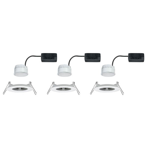 LED-Einbauleuchte Nova Coin IV - Aluminium - 1-flammig