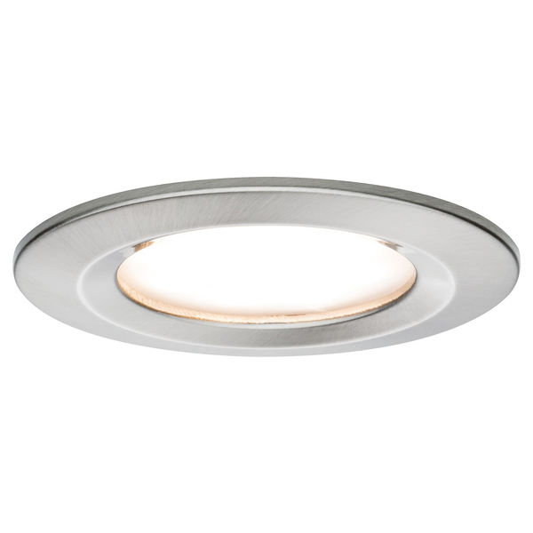 LED-Einbauleuchte Nova Coin III - Aluminium - 1-flammig