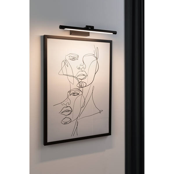 LED-Wandleuchte Mingo III - Polyacryl / Aluminium - 1-flammig