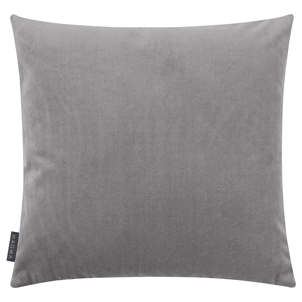Kissenbezug Magali - Samt - Grau
