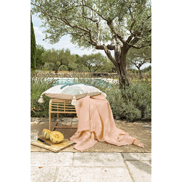 Plaid Tanea - Baumwolle - Apricot