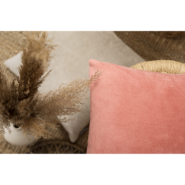 Kissenbezug Bamboo - Mischgewebe - Apricot