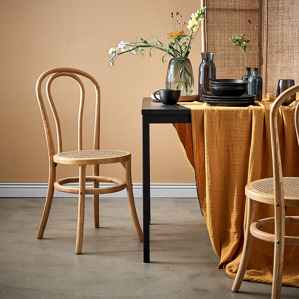 Stuhl WIENER MELANGE - Rattan - Natur