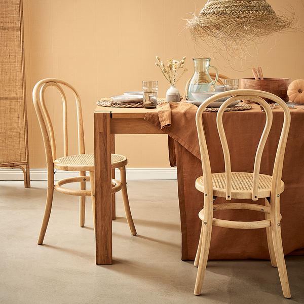 Stuhl WIENER MELANGE - Rattan - Natur