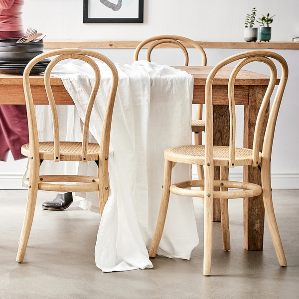 Stuhl WIENER MELANGE - Rattan - Natur
