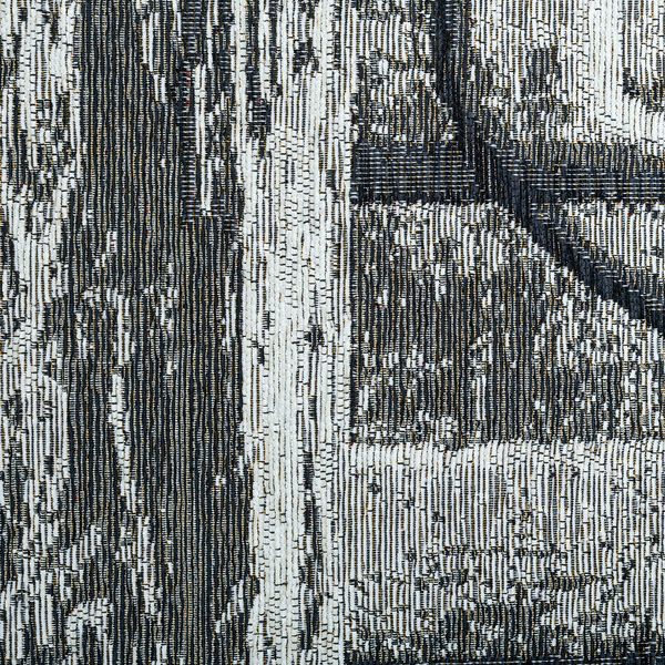 Kurzflorteppich Keitum 010 II - Polyester / Baumwolle - Grau - Durchmesser: 100 cm