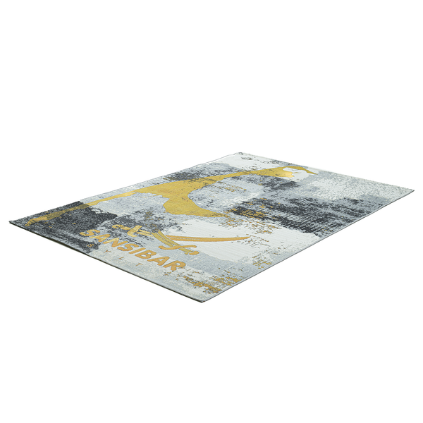 In-/ Outdoorteppich Rantum Beach 028 - Kunstfaser - Türkis - 60 x 100 cm