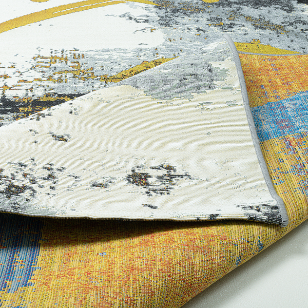 In-/ Outdoorteppich Rantum Beach 028 - Kunstfaser - Türkis - 60 x 100 cm