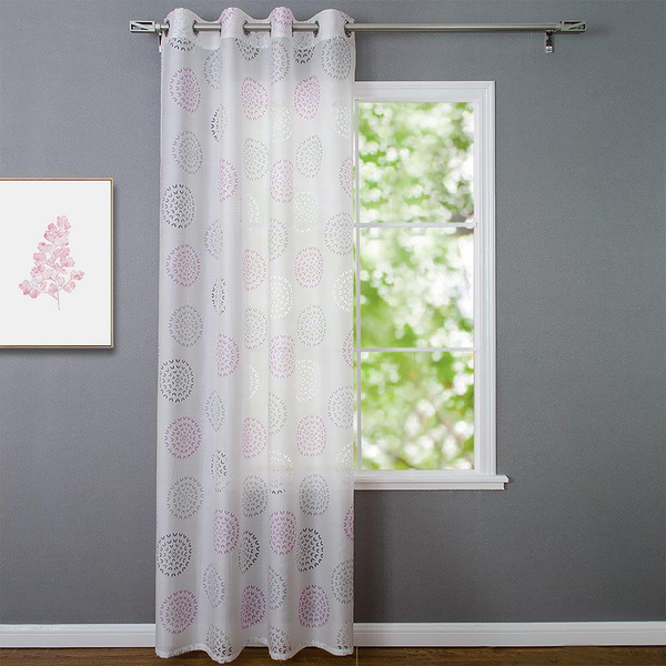Ösenschal Bella - Baumwolle / Polyester - Rosa - 135 x 225 cm