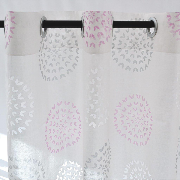 Ösenschal Bella - Baumwolle / Polyester - Rosa - 135 x 225 cm