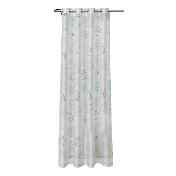Ösenschal Bella - Baumwolle / Polyester - Türkis - 135 x 225 cm