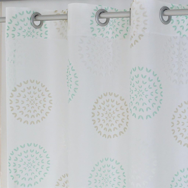 Ösenschal Bella - Baumwolle / Polyester - Türkis - 135 x 225 cm