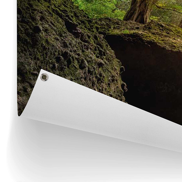 Outdoor-Poster Steinhöhle - PVC - Mehrfarbig