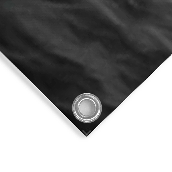 Outdoor-Poster Highlander Bulle - PVC - Schwarz / Weiß