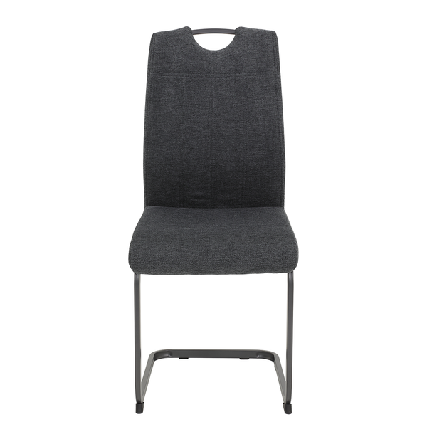Freischwinger Cotulla II (4er-Set) - Anthrazit