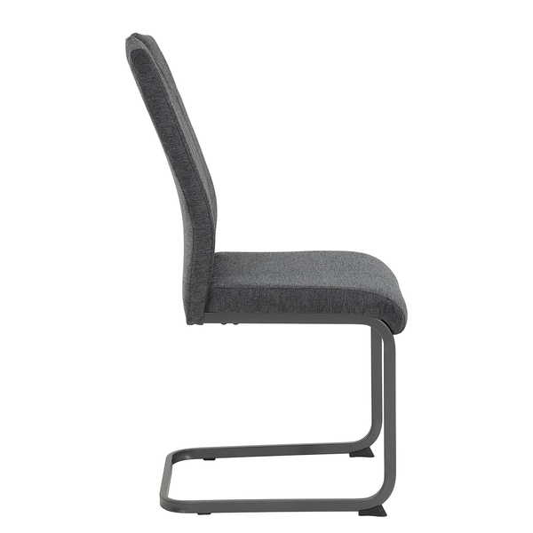 Freischwinger Cotulla II (4er-Set) - Anthrazit