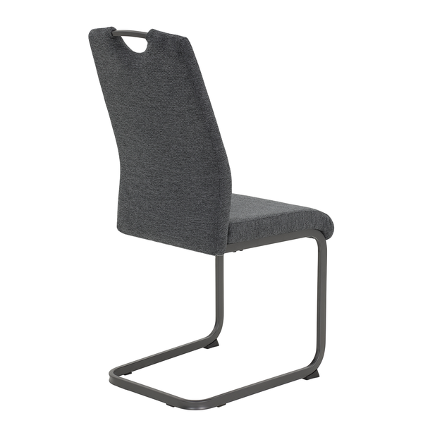 Freischwinger Cotulla II (4er-Set) - Anthrazit