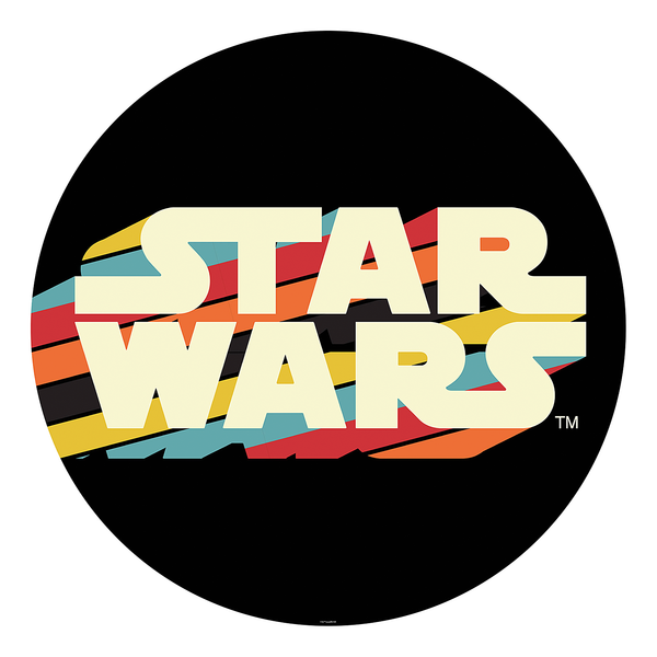 Fototapete Star Wars Typeface - Vlies - Mehrfarbig