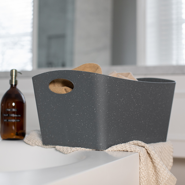 Aufbewahrungsbox Boxxx L - Kunststoff - Grau
