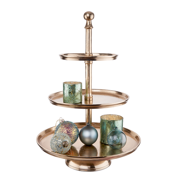 Etagere BANQUET - Aluminium - Gold