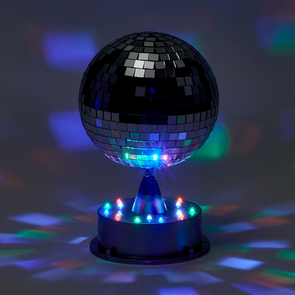 Discokugel DISCO - PVC / Glas - Silber