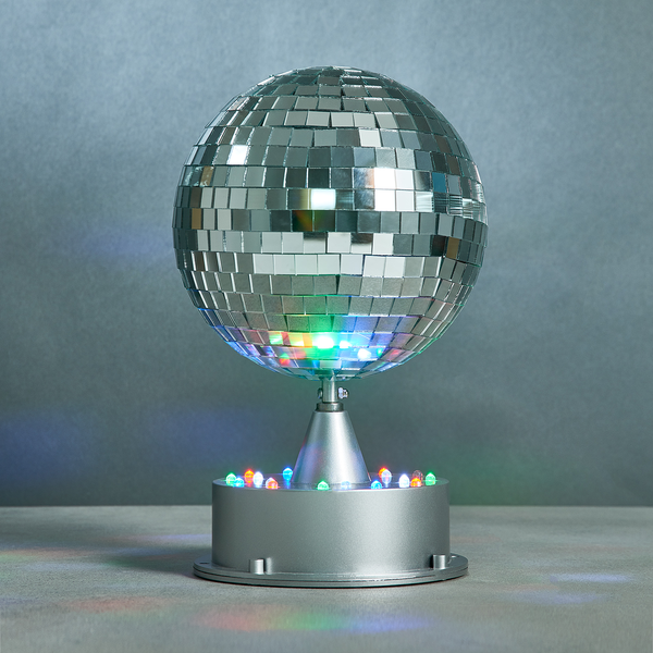 Discokugel DISCO - PVC / Glas - Silber
