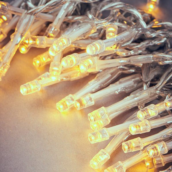 LED-Lichterkette LIGHTS - Polyester - Transparent