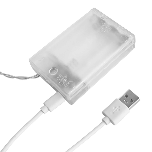 Lichterkette HIPPIE LIGHTS - Aluminium / PVC - Mehrfarbig