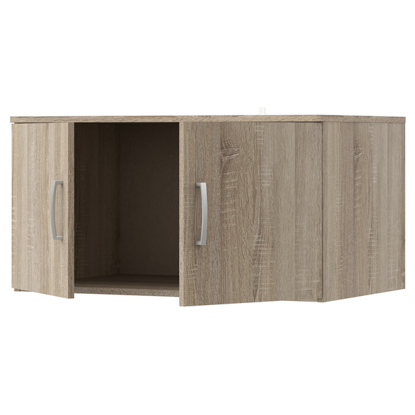 Schrankaufsatz Naja - Eiche Sonoma Dekor - Breite: 82 cm