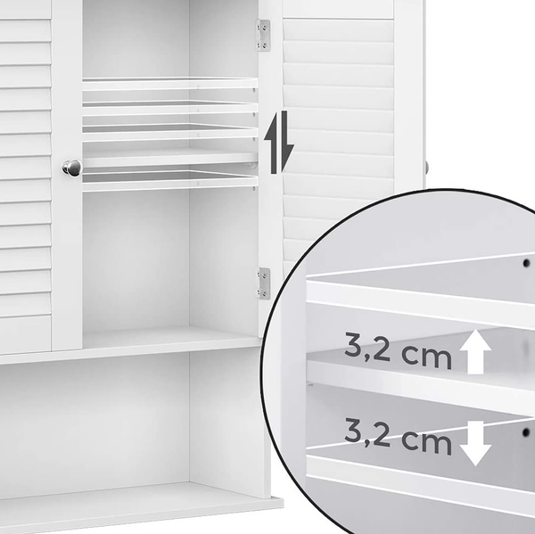 Hängeschrank Kontio - Weiß