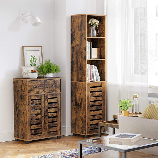 Hochschrank Jamban - Braun