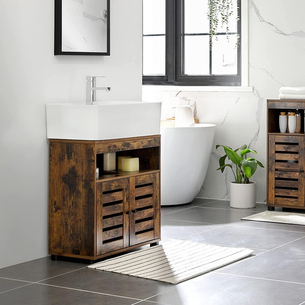 Waschbeckenunterschrank Jamban II - Braun