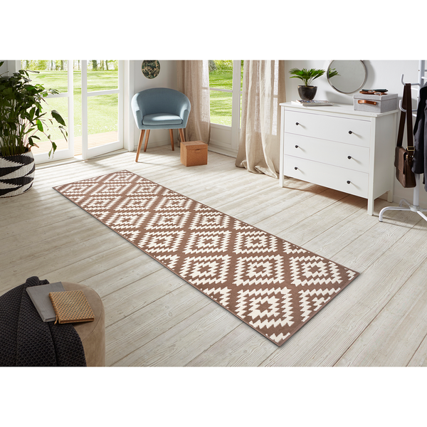 Läufer Nordic - Polypropylen / Jute - Creme - 80 x 250 cm