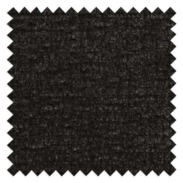 Polsterhocker Luton - Chenille Alita: Anthrazit