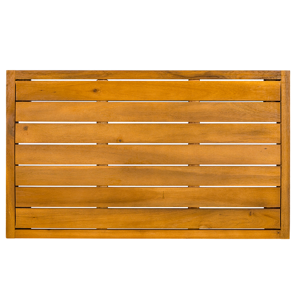 Modulares Anstelltischelement Molou - Eisen / Akazie - Grau / Braun