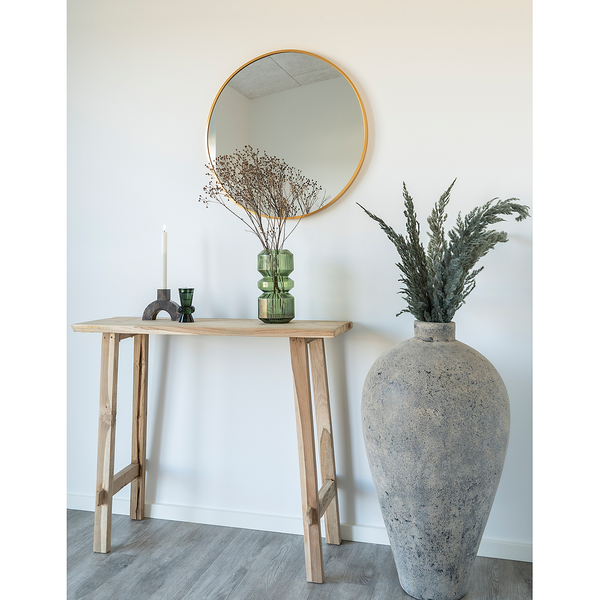 Vase Calden - Glas - Grün