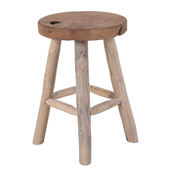 Hocker Kolding - Teakholz Massiv