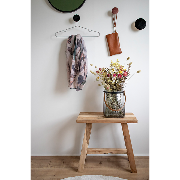 Sitzbank Bryne - Teakholz Massiv - Tiefe: 50 cm