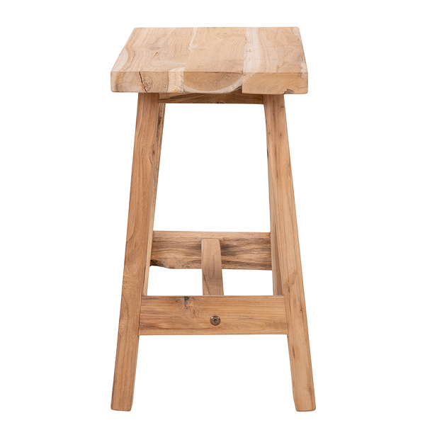 Sitzbank Bryne - Teakholz Massiv - Tiefe: 50 cm