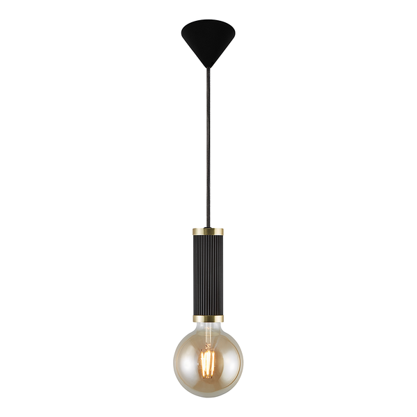 Pendelleuchte Galloway - Stahl - 1-flammig