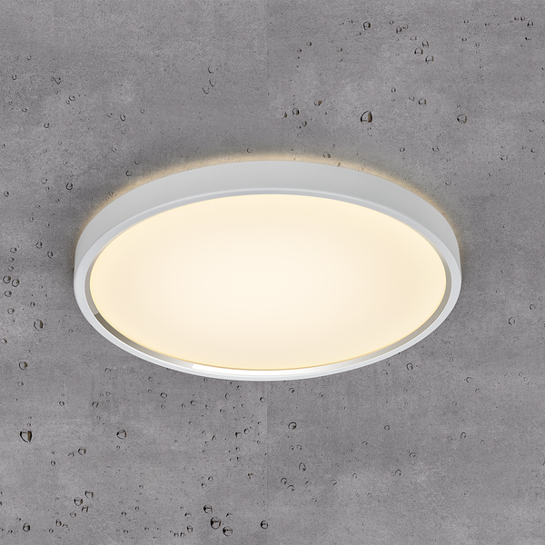 Deckenleuchte Noxy - Kunststoff - 1-flammig - Weiß