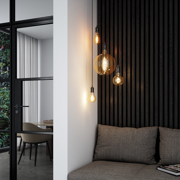 LED-Leuchtmittel Smart E27 - Klarglas - 1-flammig
