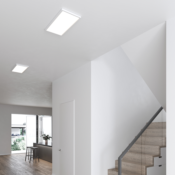 Deckenleuchte Harlow - PVC - Weiß - 1-flammig