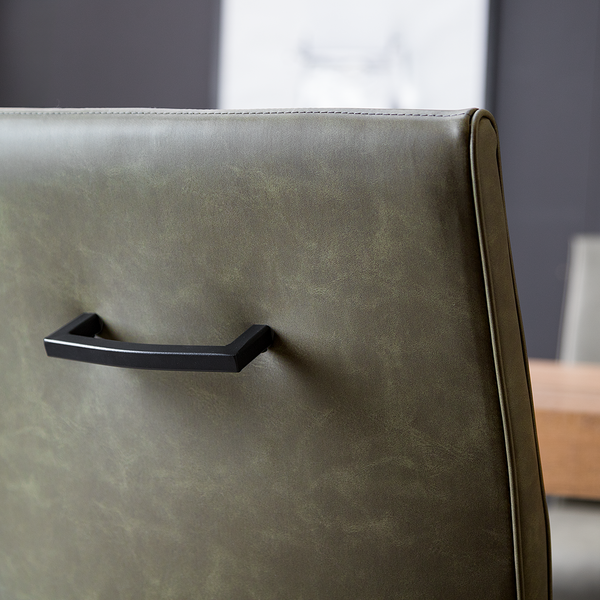 Freischwinger Ringa (2er-Set) - Olivgrün