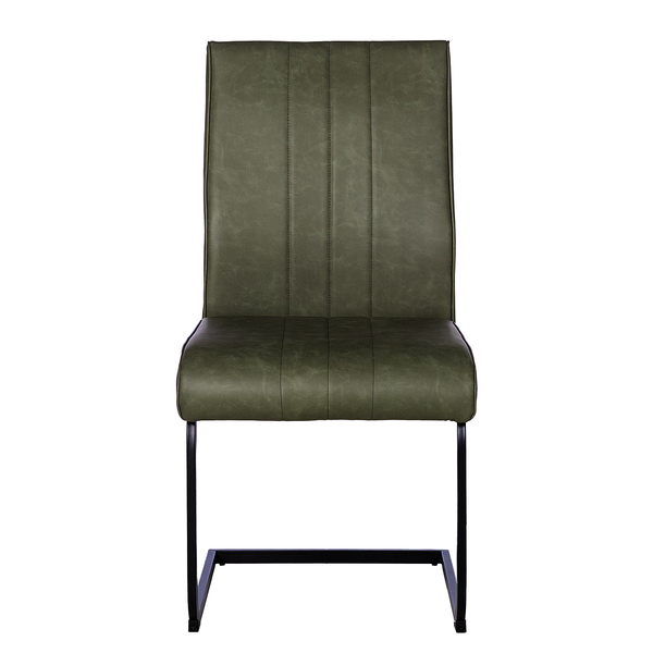 Freischwinger Ringa (2er-Set) - Olivgrün