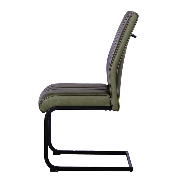 Freischwinger Ringa (2er-Set) - Olivgrün