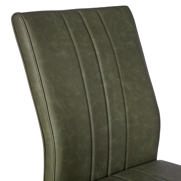 Freischwinger Ringa (2er-Set) - Olivgrün